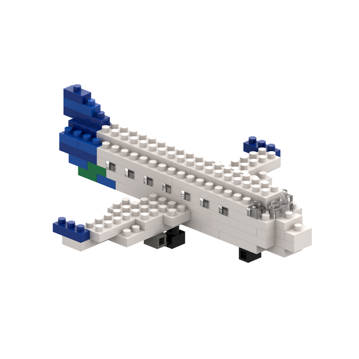 BRIXIES Postcard Airplane