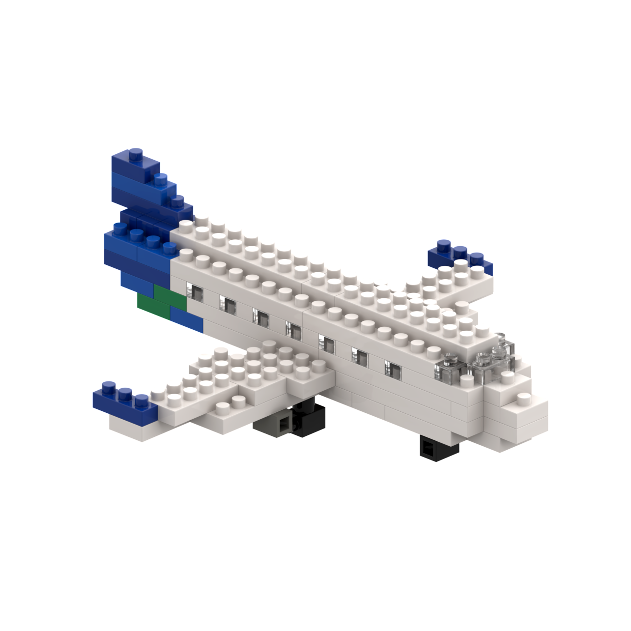 BRIXIES Postcard Airplane