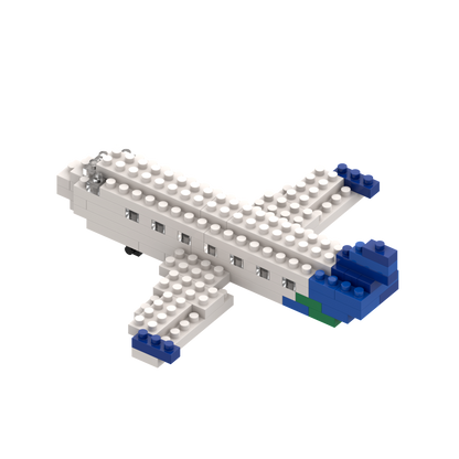 BRIXIES Postcard Airplane