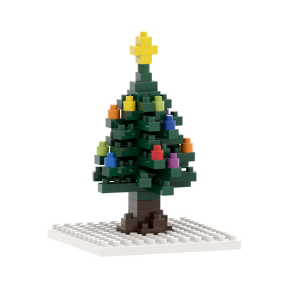 BRIXIES Postcard Christmas Tree