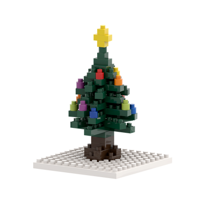 BRIXIES Postcard Christmas Tree