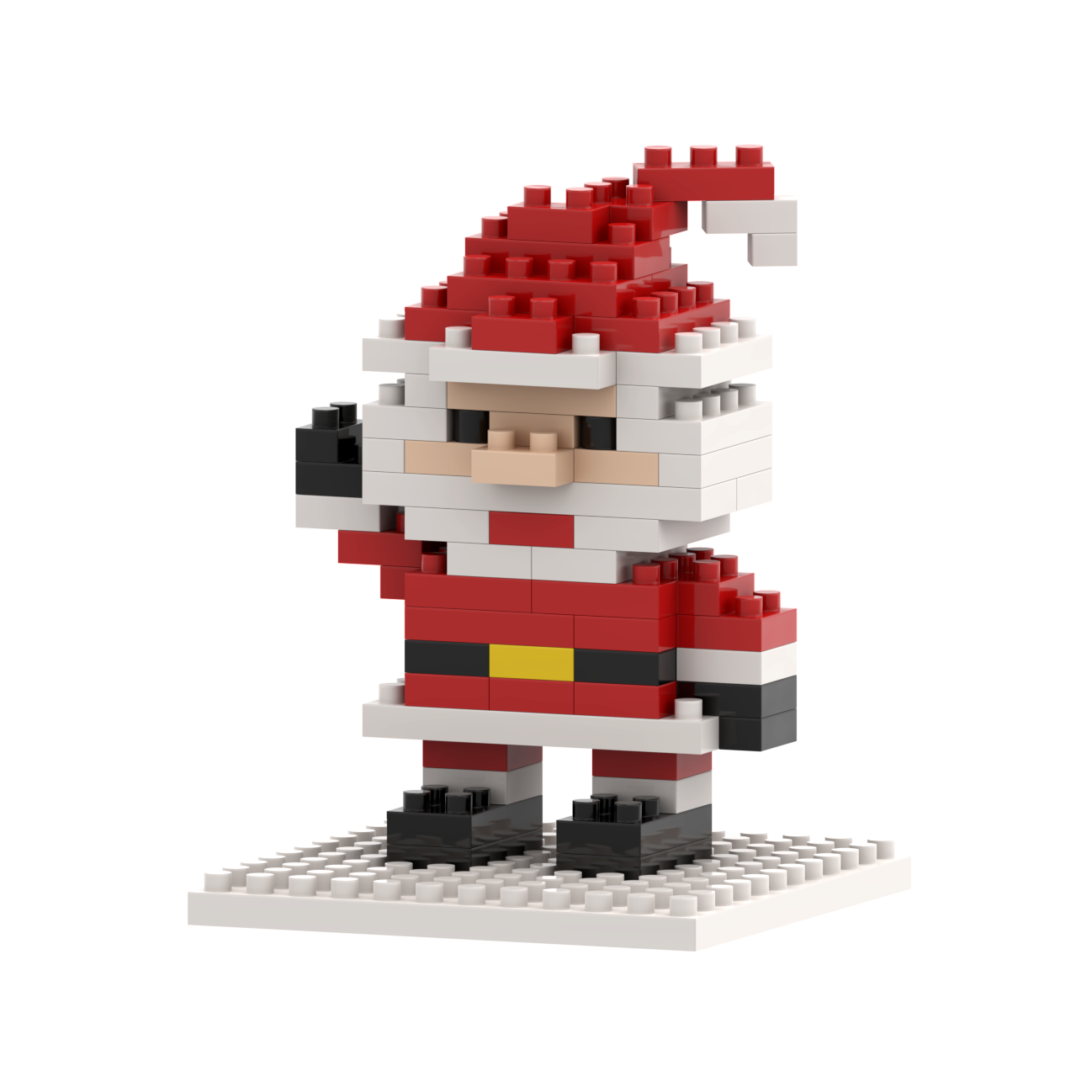 BRIXIES Postcard Santa Claus