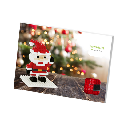 BRIXIES Postcard Santa Claus