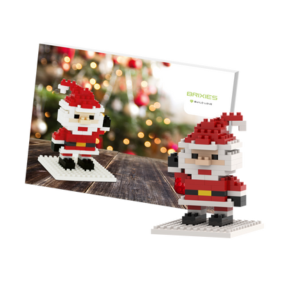 BRIXIES Postcard Santa Claus