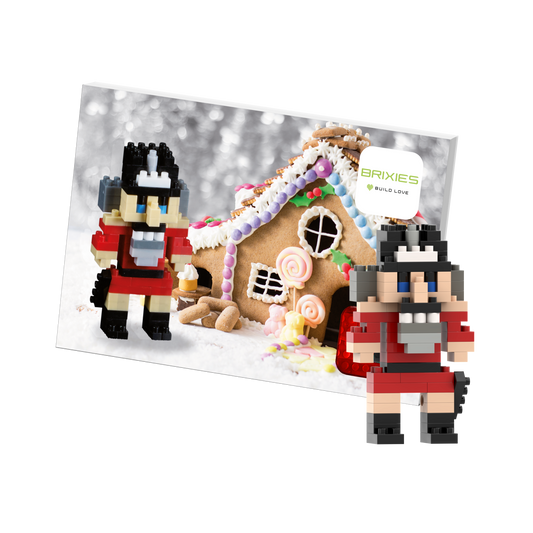 BRIXIES Postcard Nutcracker