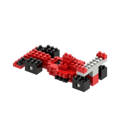 BRIXIES Postcard Racing Car
