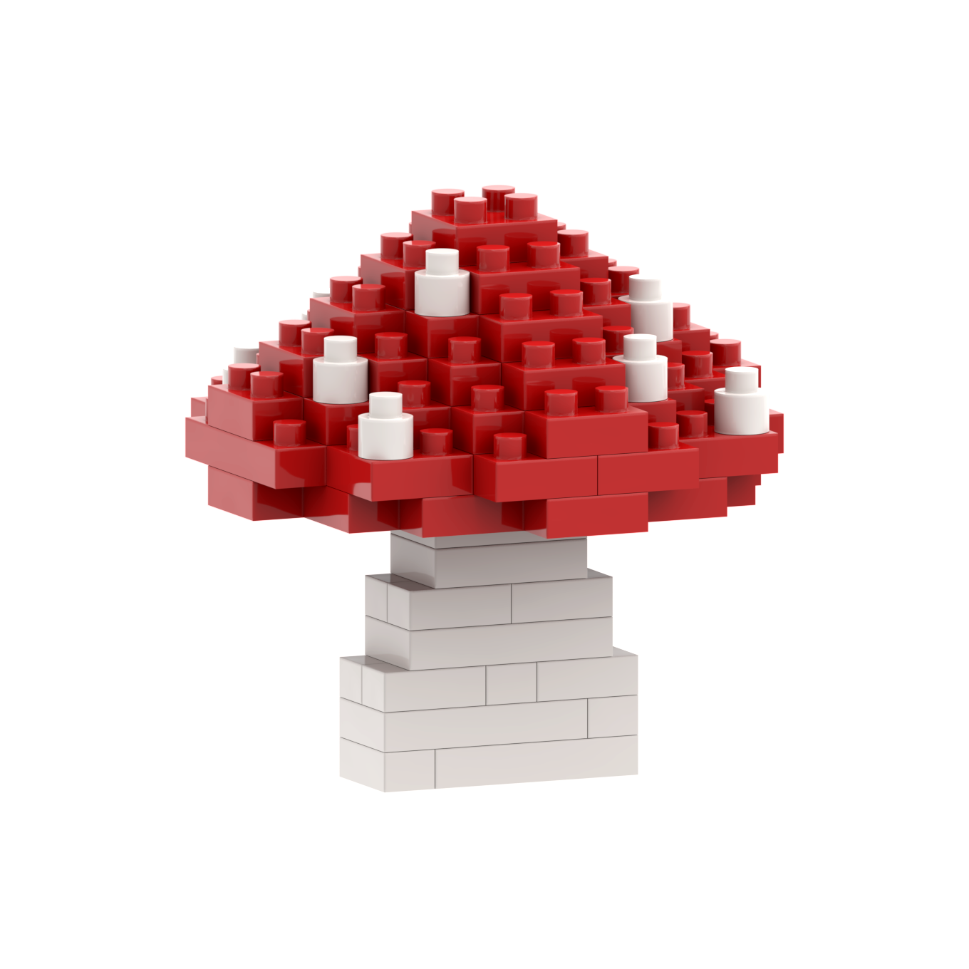 BRIXIES Lucky Mushroom Postcard