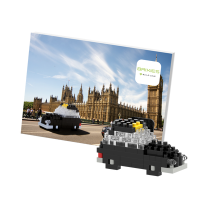 BRIXIES Postkarte London Taxi