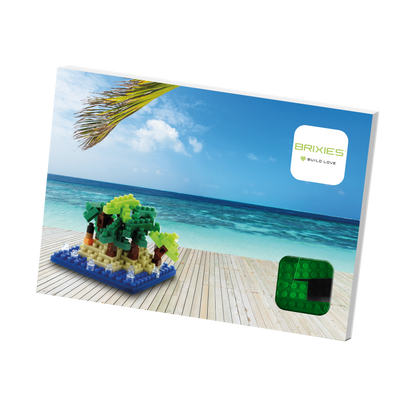 BRIXIES Postcard Happy Holiday