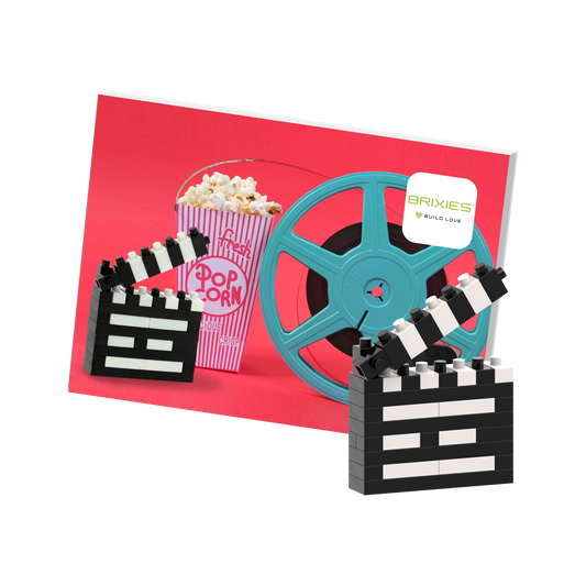 BRIXIES Clapperboard Postcard