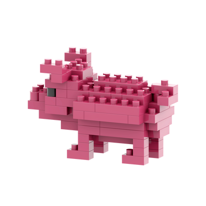 BRIXIES Postcard Lucky Pig