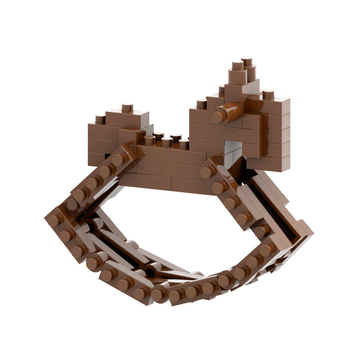 BRIXIES Postcard Rocking Horse