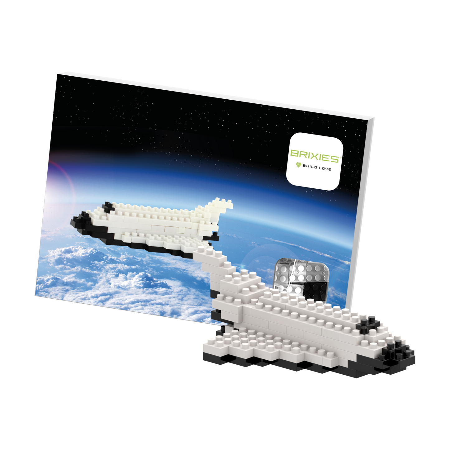 BRIXIES Space Shuttle Postcard