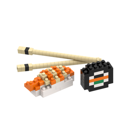 BRIXIES Postcard Sushi