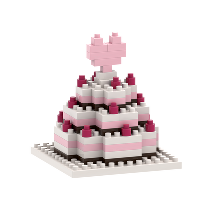BRIXIES Wedding Cake Postcard