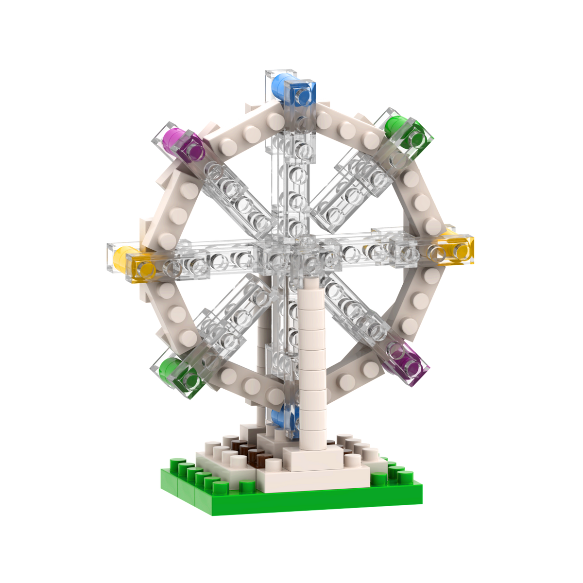 BRIXIES Postcard Ferris Wheel