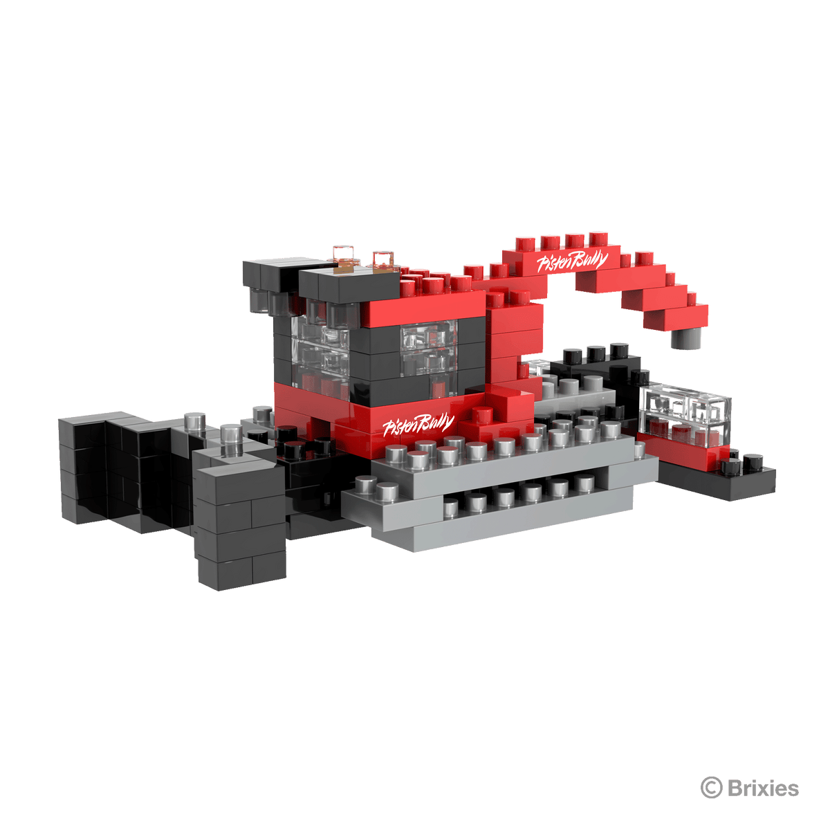 BRIXIES Postcard PistenBully