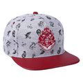 Casquette à visière plate Harry Potter - Blason de Poudlard