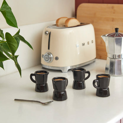 Set de tasses à expresso Moka Black