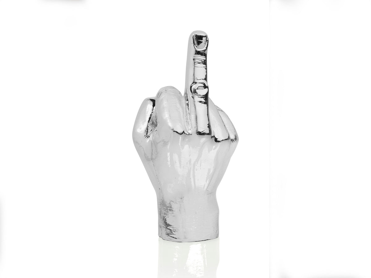 Porte-Photo Magnétique The Finger Argenté