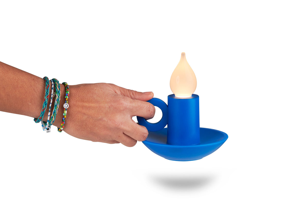 Candelabra Light Blue
