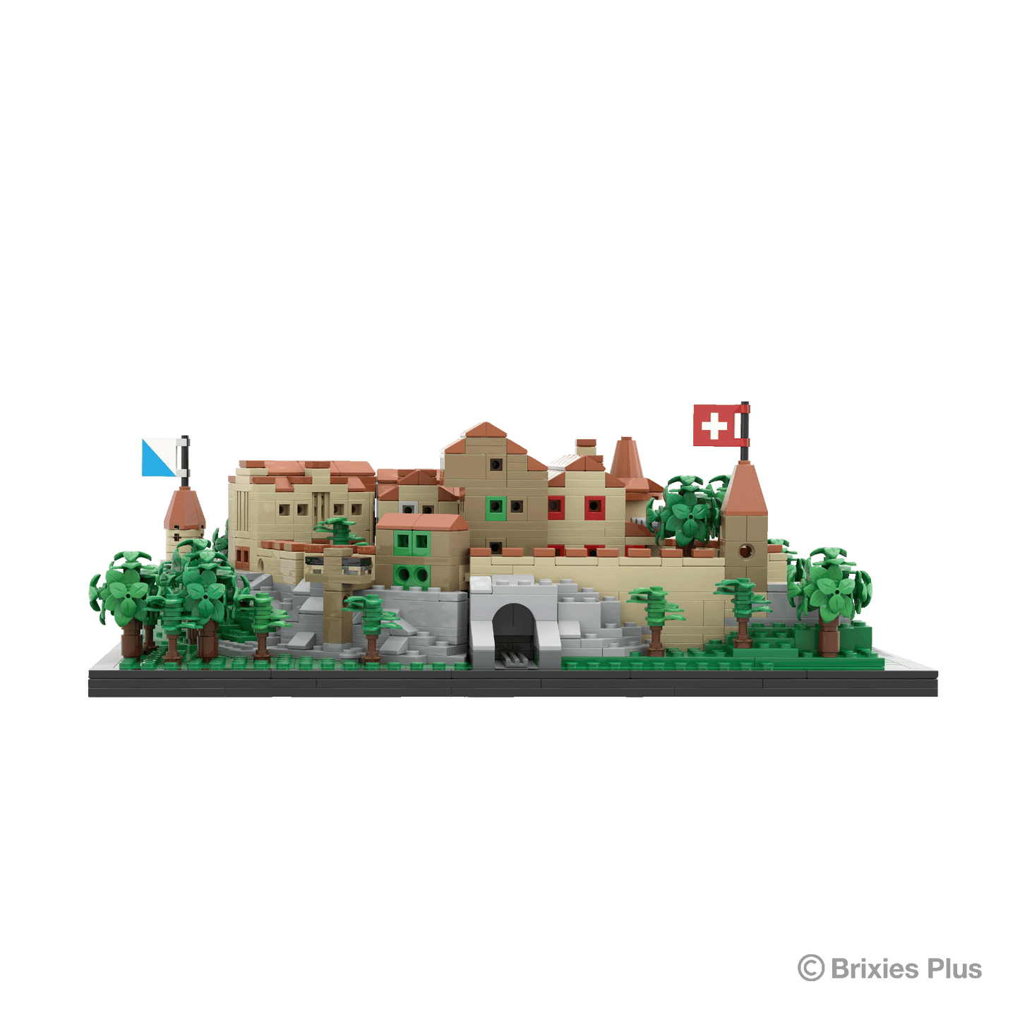 BRIXIES Plus Swiss Schloss Laufen / Swiss Schloss Laufen