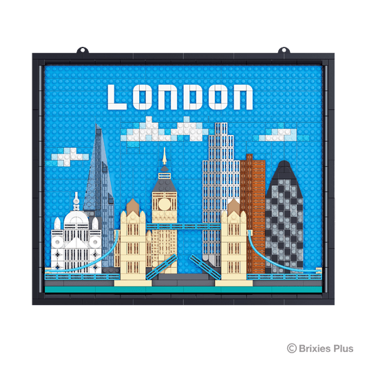 BRIXIES Plus London Skyline
