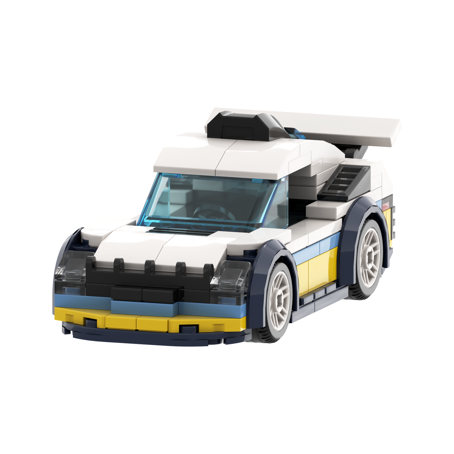 BRIXIES Plus Mini Rally Car / Mini Rally Racer