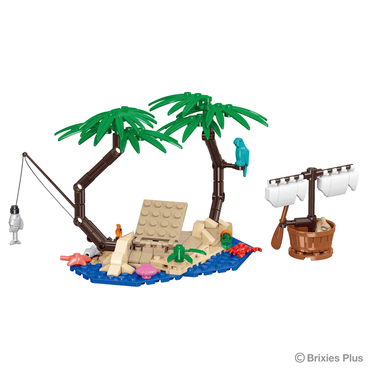 BRIXIES Plus Pirate Island Treasure