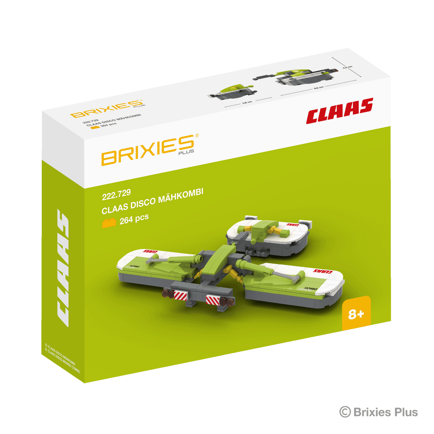 BRIXIES Plus CLAAS DISCO Mower Combination