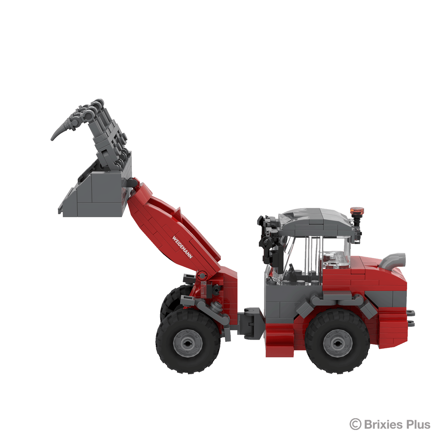 BRIXIES Plus Weidemann 3060 Grapple Bucket & Pallet Fork + Accessories
