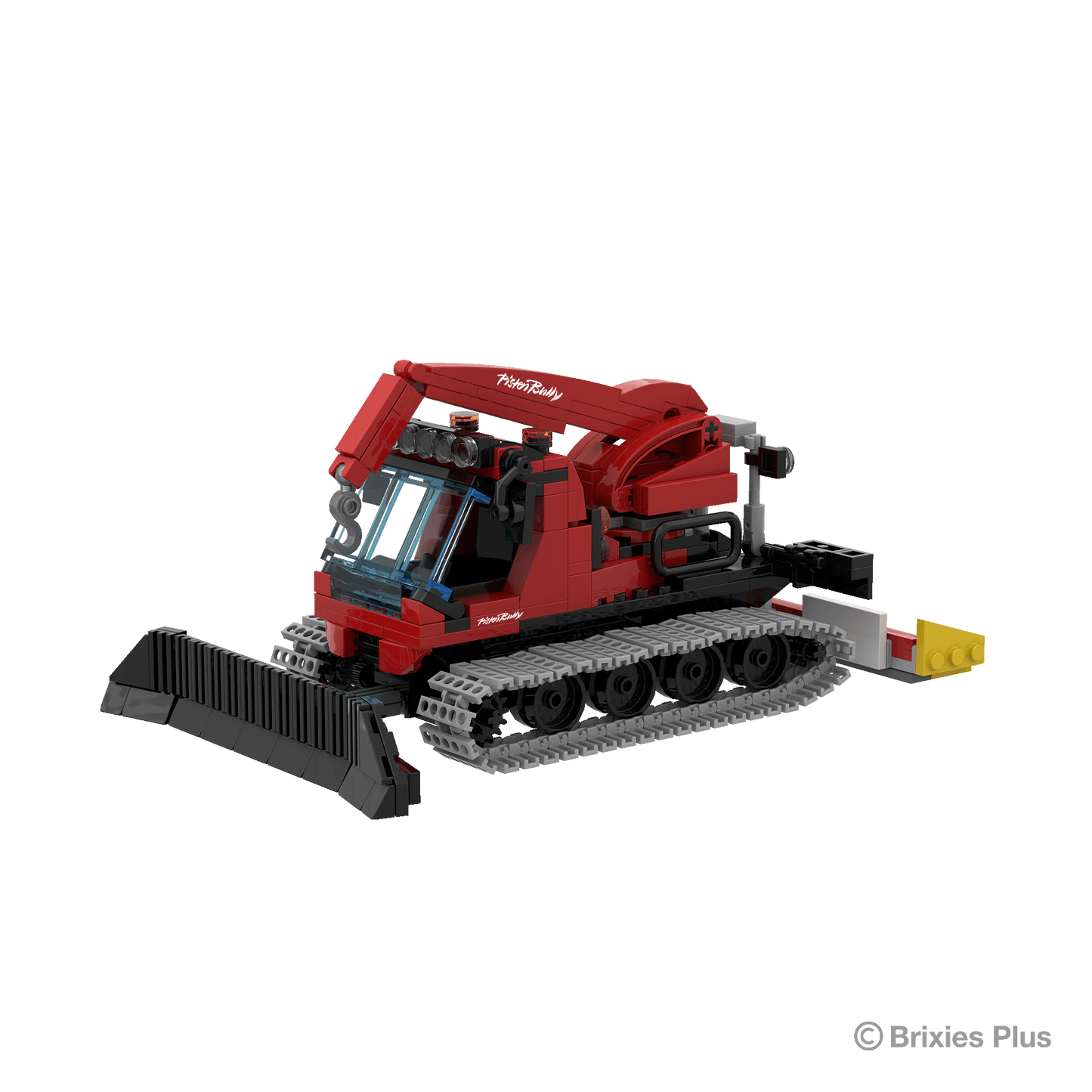 BRIXIES Plus Kässbohrer PistenBully Schneeraupe / Snow groomer