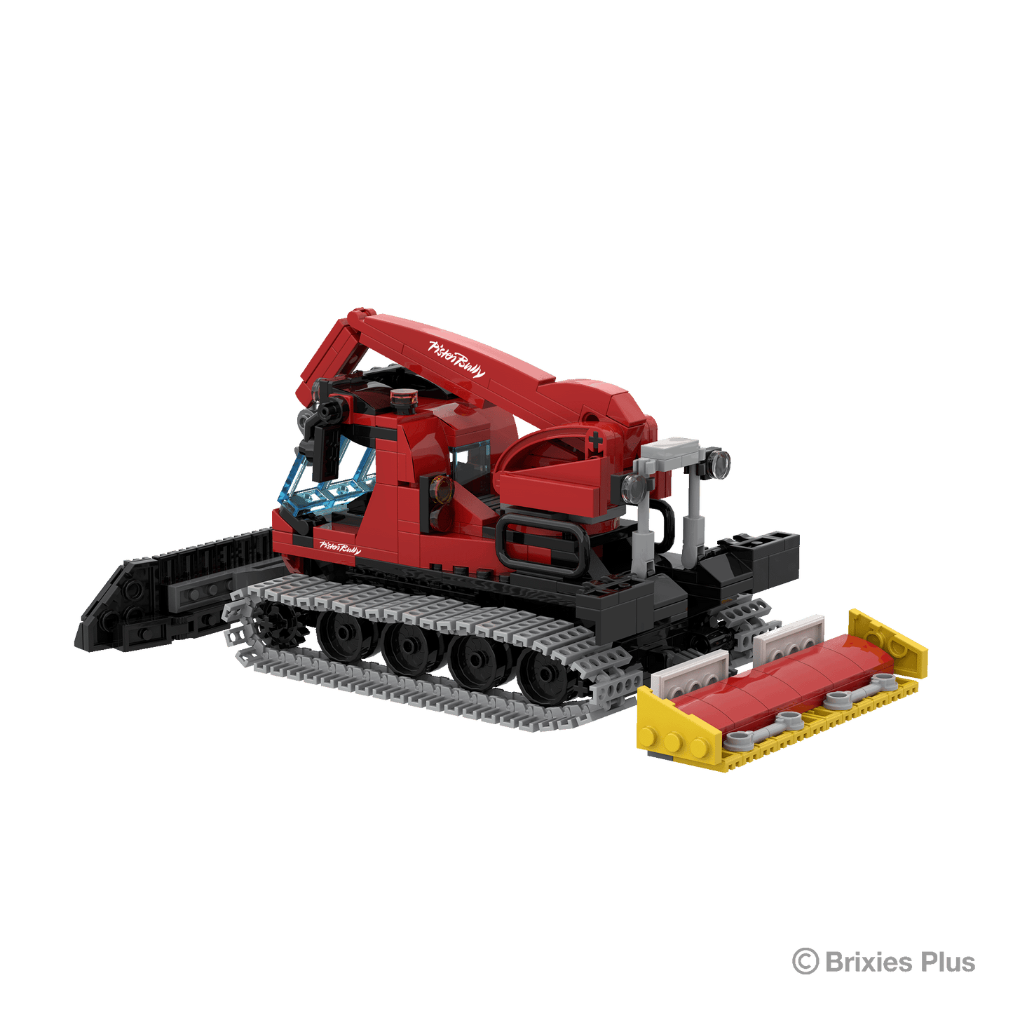BRIXIES Plus Kässbohrer PistenBully Schneeraupe / Snow groomer