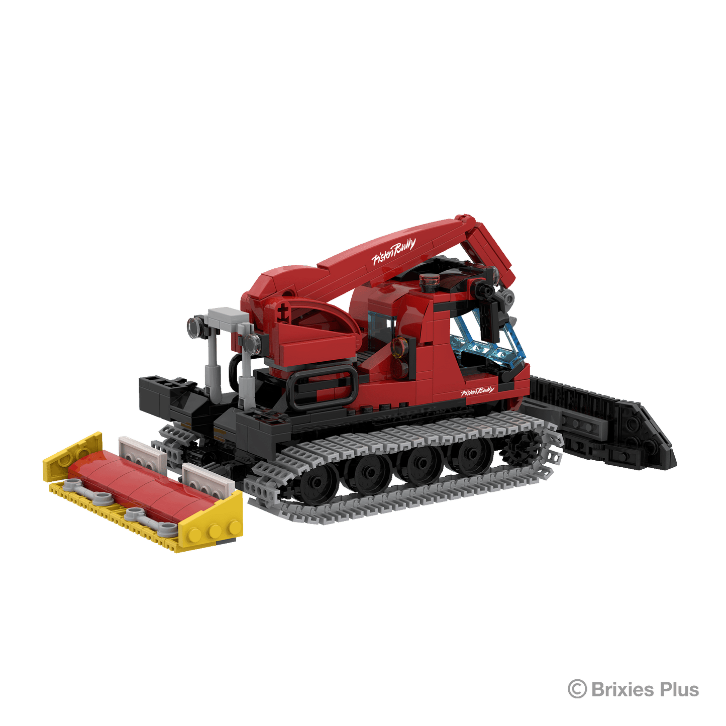 BRIXIES Plus Kässbohrer PistenBully Schneeraupe / Snow groomer
