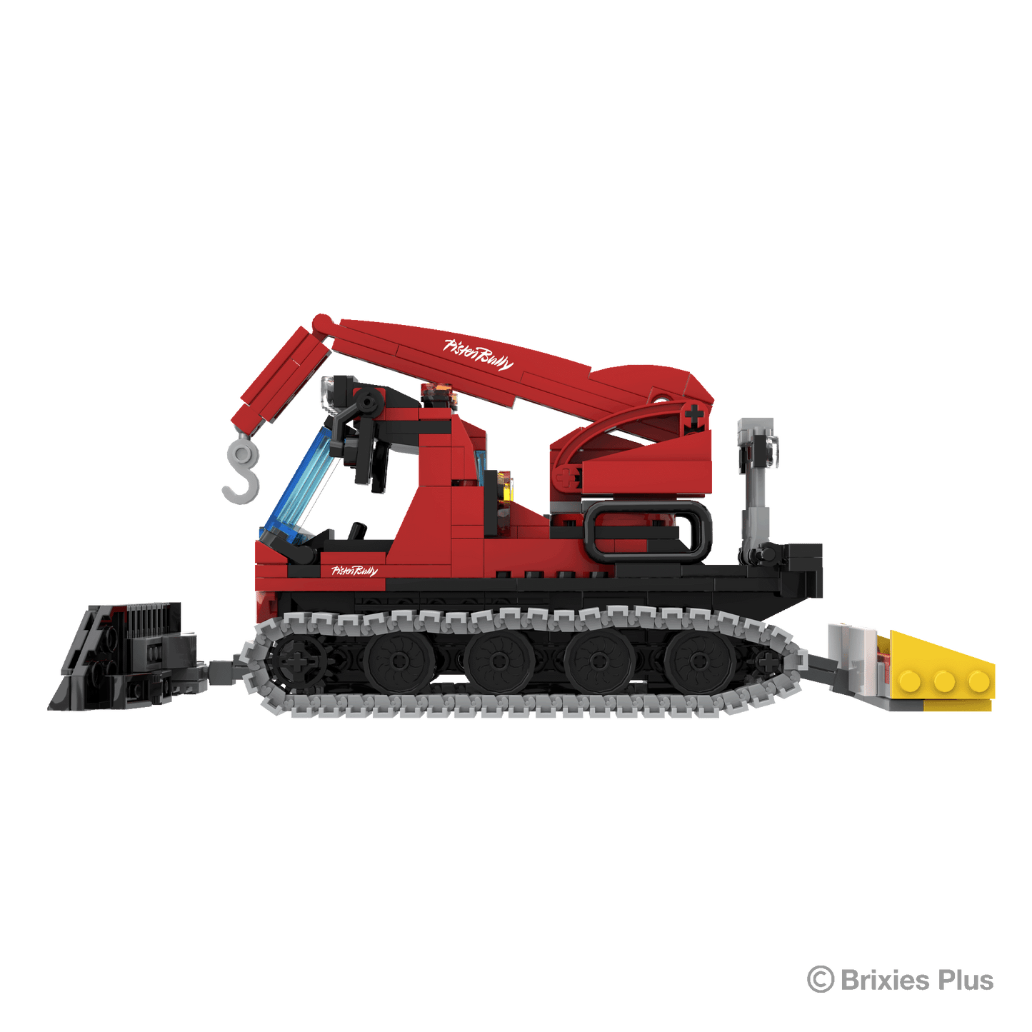 BRIXIES Plus Kässbohrer PistenBully Schneeraupe / Snow groomer