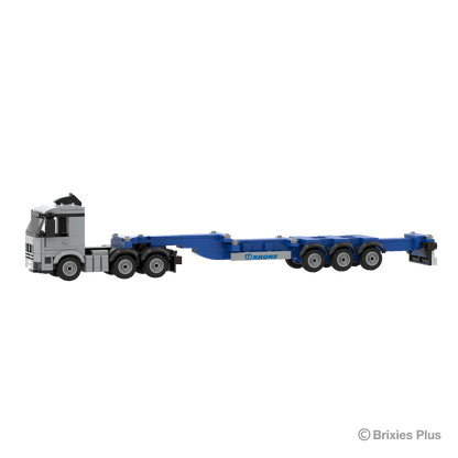 BRIXIES Plus Krone Boxliner eLTU70 with 2 containers