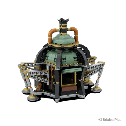 BRIXIES Plus Steampunk Walking Kiosk