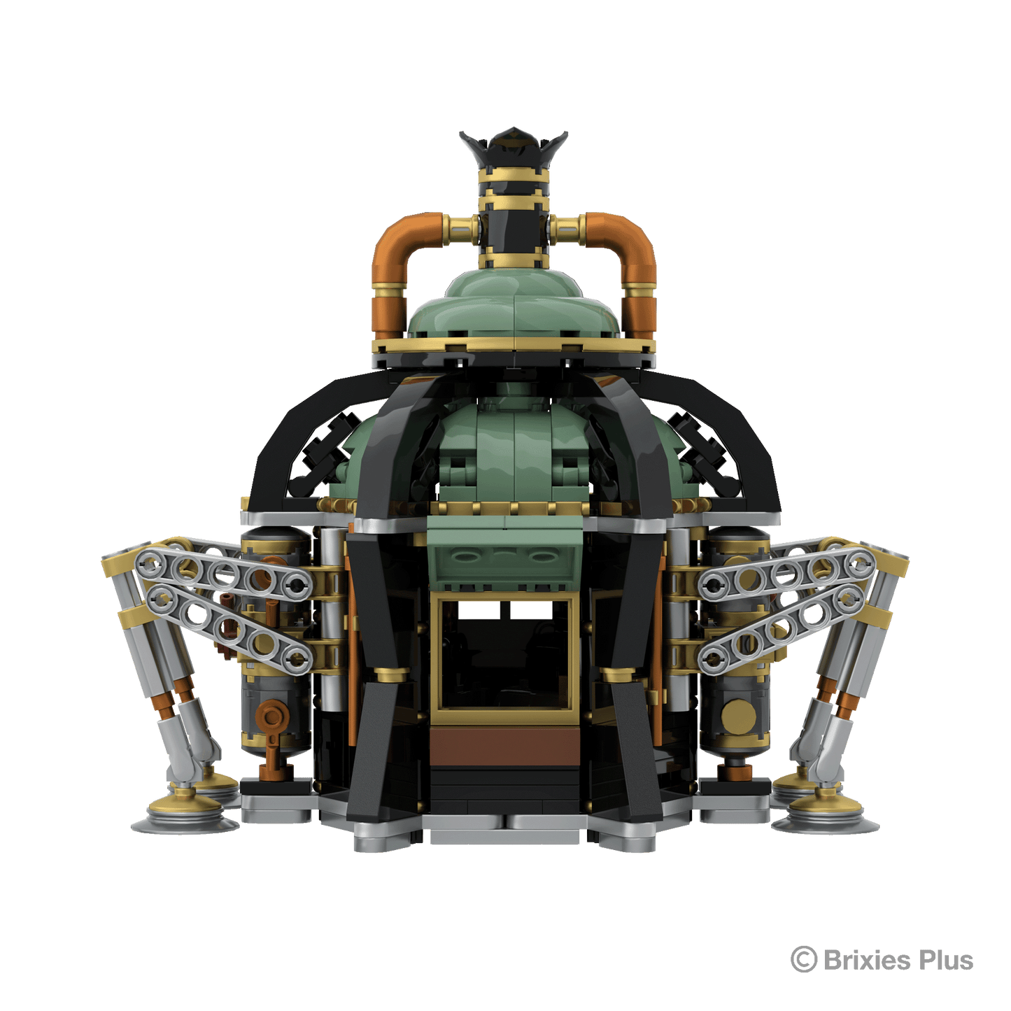 BRIXIES Plus Steampunk Walking Kiosk