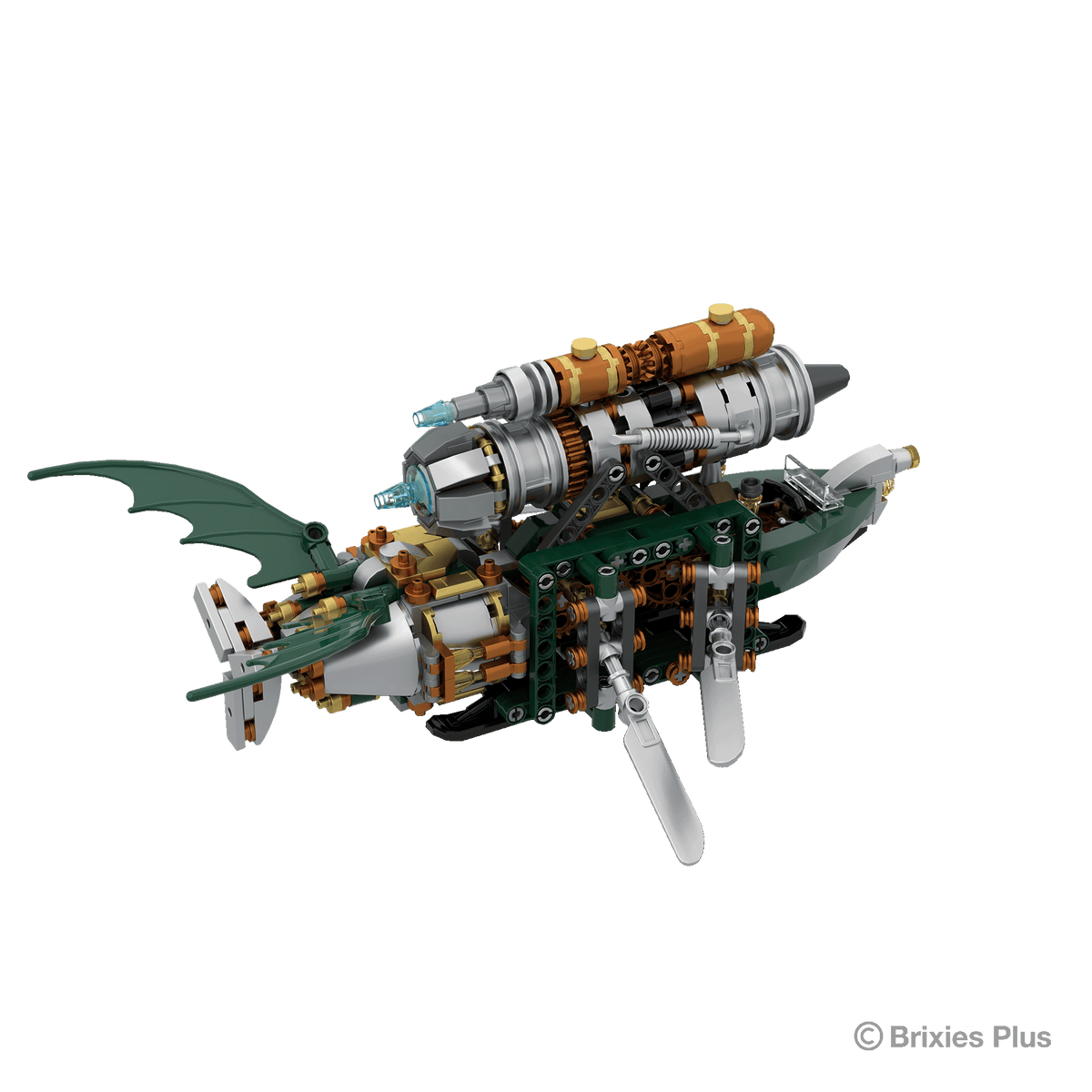 BRIXIES Plus Steampunk Dragonfly