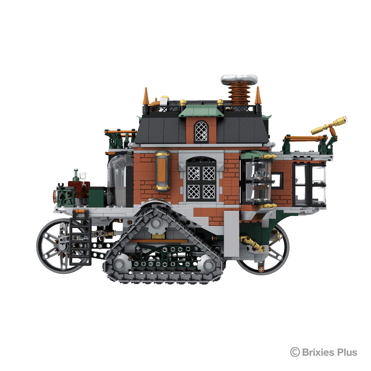 BRIXIES Plus Steampunk Driving Laboratory
