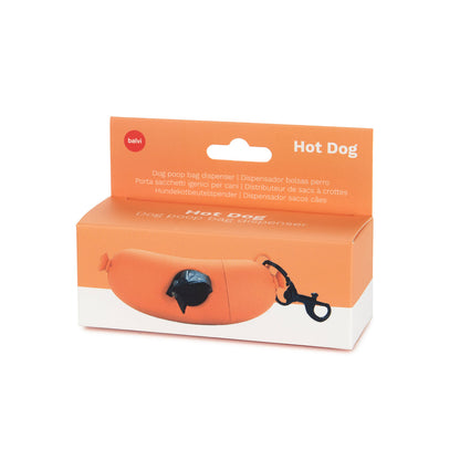 Distributeur de sacs à crottes Hot Dog