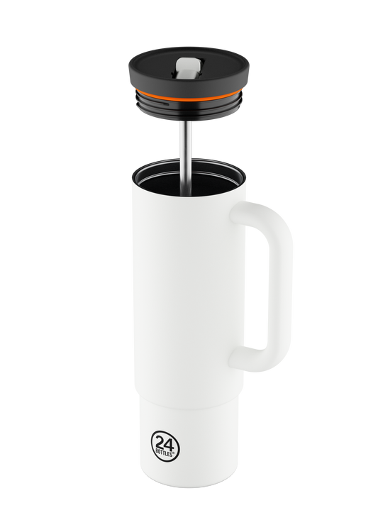 Straw Cup | Ice White - 800 ml
