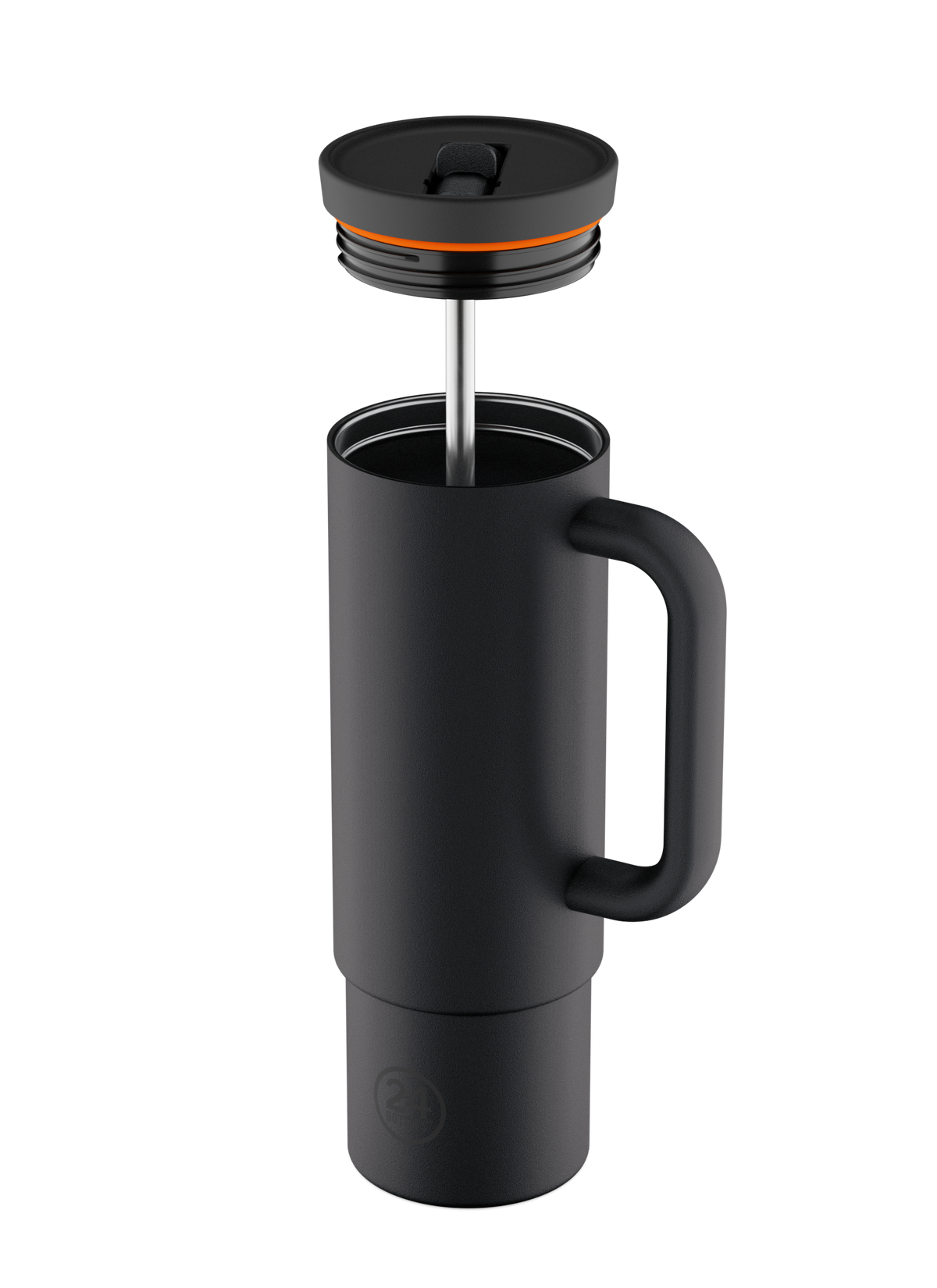 Straw Cup | Tuxedo Black - 800ml