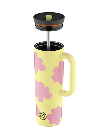 Straw Cup | Daydreaming Yellow - 800 ml