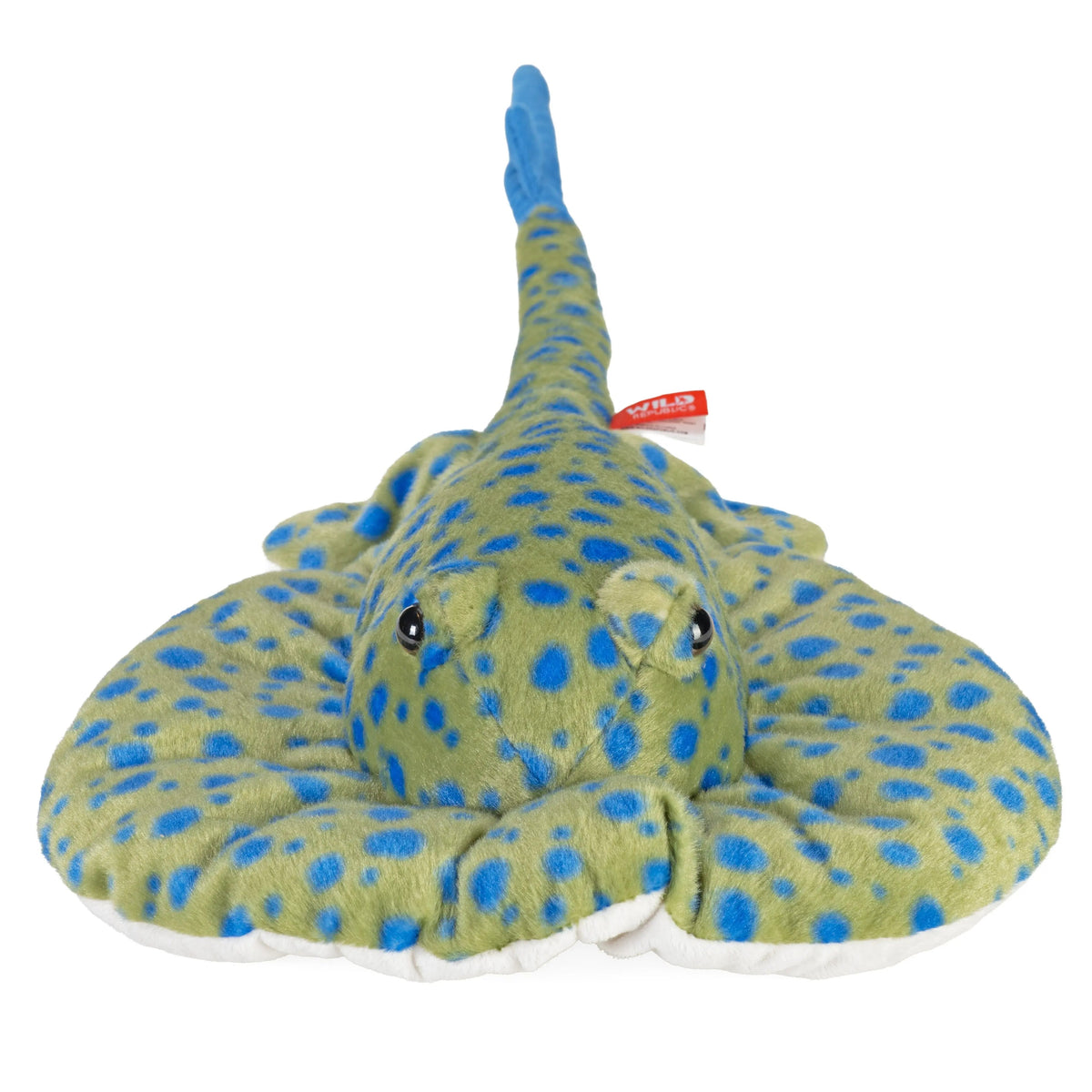 Peluche Raie à points bleus - 38 cm