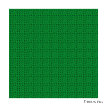 BRIXIES Plus Base Plate Green 50 x 50 Studs