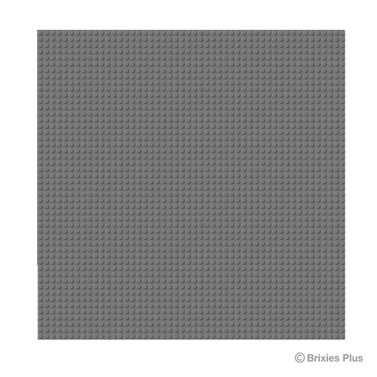 BRIXIES Plus Base Plate Grey 50 x 50 Studs
