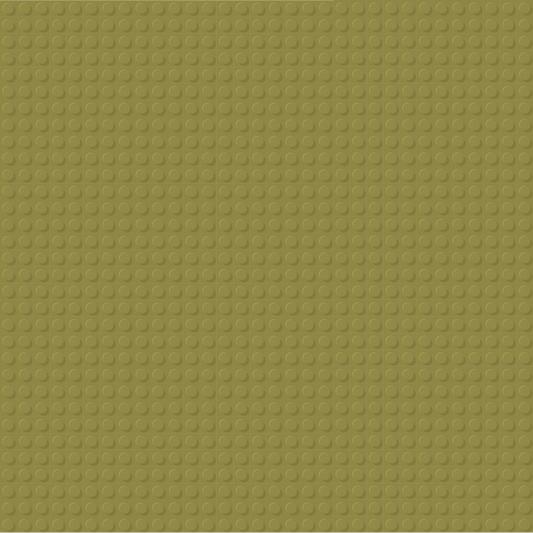 BRIXIES Plus Base Plate Olive Green 32 x 32 Studs