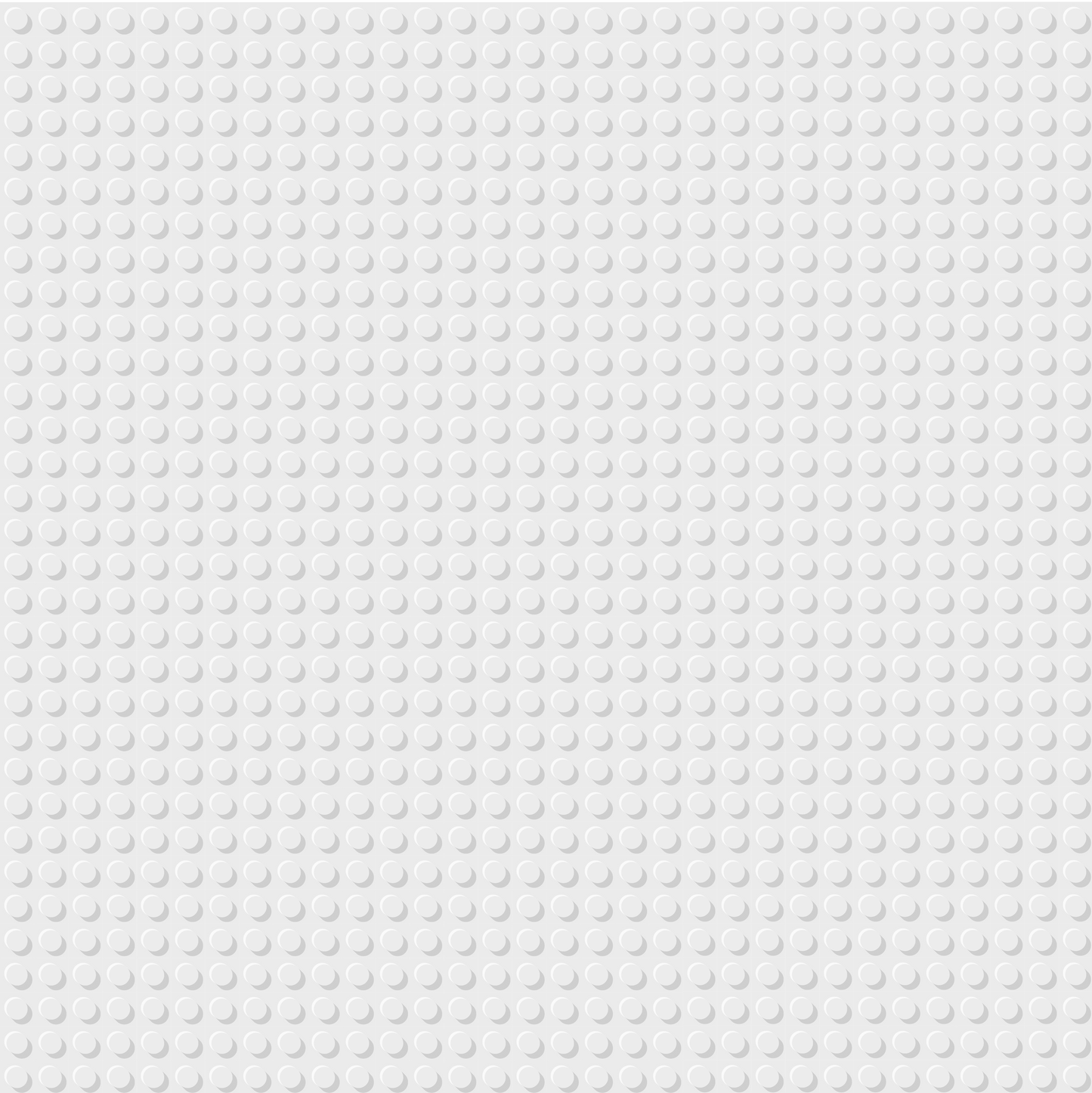 BRIXIES Plus Base Plate Transparent 32 x 32 Studs