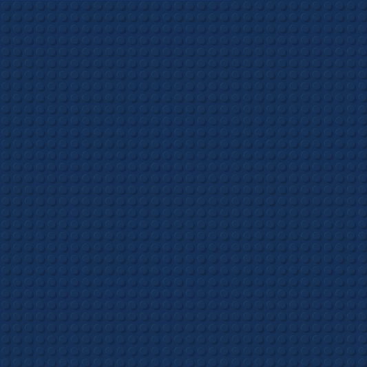 BRIXIES Plus Base Plate Dark Blue 32 x 32 Studs